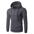 Sweat à Capuche Zippé Slim Homme