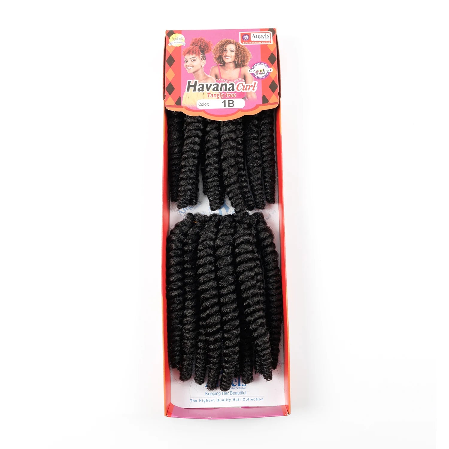 Hot Selling Crochet Hair Curly 8" Havana Curl Synthetic Braids Tangle Free Crochet Braiding Hair Extensions for Woman Ladies