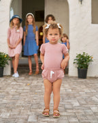 Vêtements enfant rose et bleu – Robes, polos et ensembles