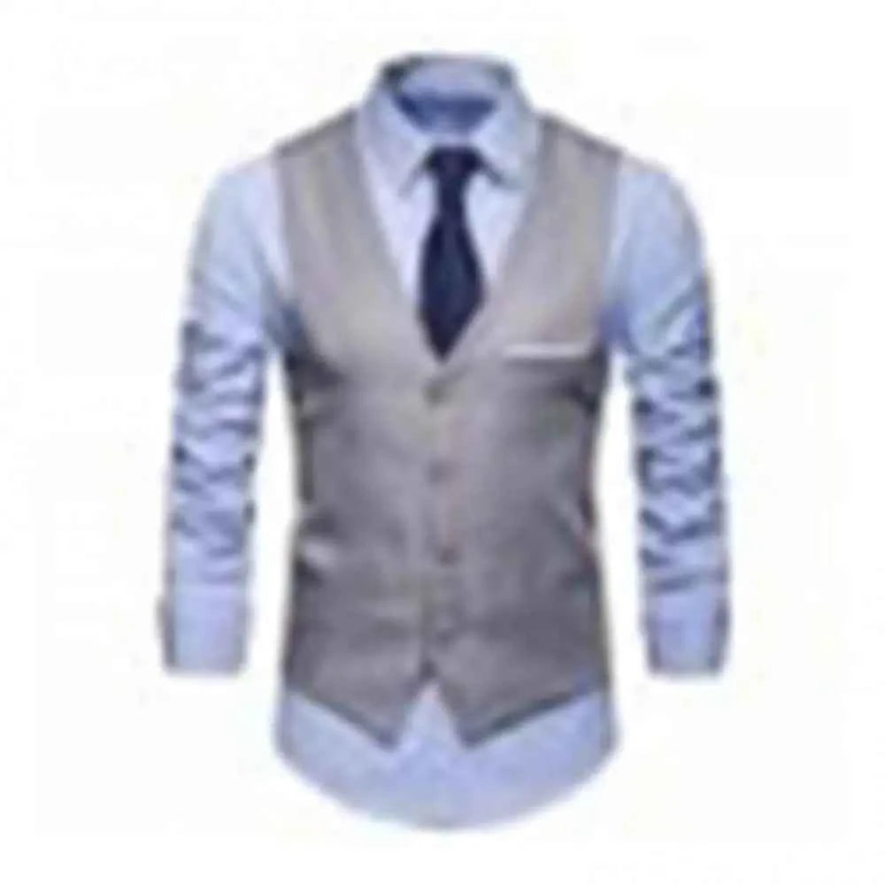 Dress Vests For Men Slim Fits Mens Suit Vest Male Waistcoat Gilet Homme Casual Sleeveless Formal Business Vest chaleco hombre