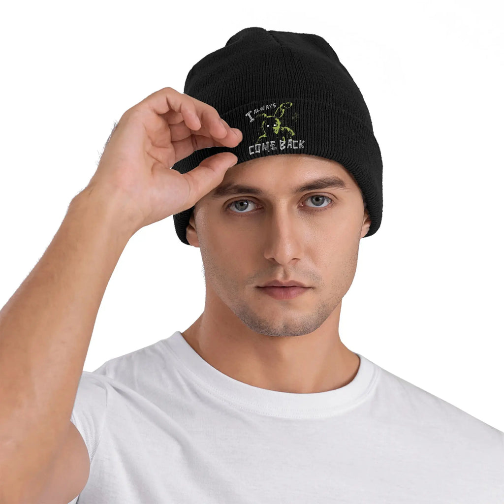 FNAF At Freddys Knit Hat Beanies Winter Hats Warm Unisex  Fashion  Caps Men Women Gifts,