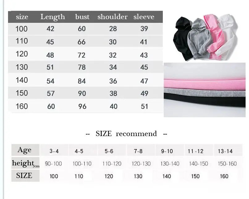 New Children's Sports Outfit Set-Hooded Jacket+long Pants with Cartoon Patterns Casual Loose Fit Suitable Boys Girls Aged3to13