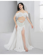 Belly Dance Costume Dance Wear Adult Belly Dance Lesson Wear Dress Suit Practice Clothes Skirt Bellydance Professional Dancing