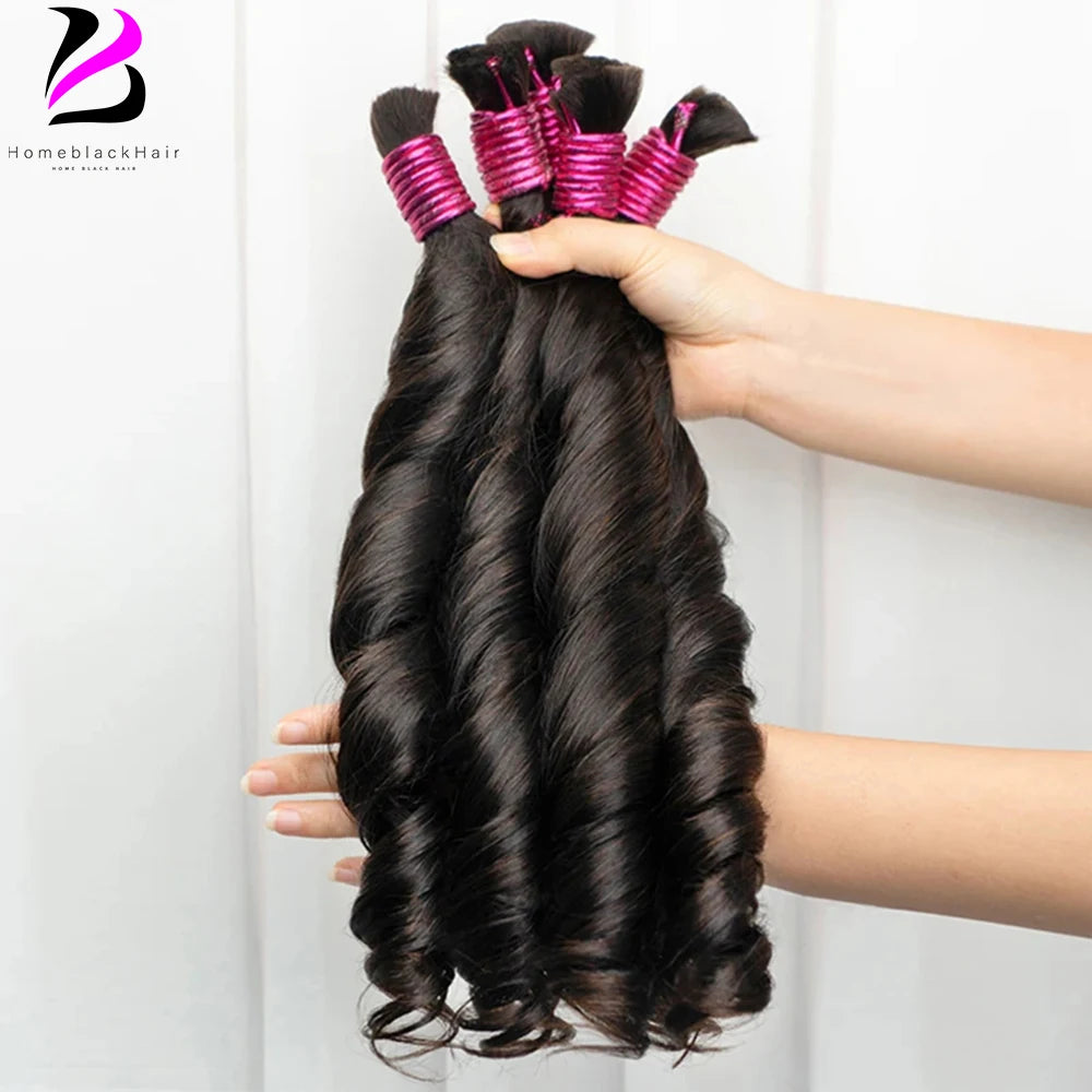 No Weft 100% Human Hair Bulk Extensions Raw Vietnamese Tissage Human Hair Bundles Braiding Extensiones De Cabello Cheveux Cabelo