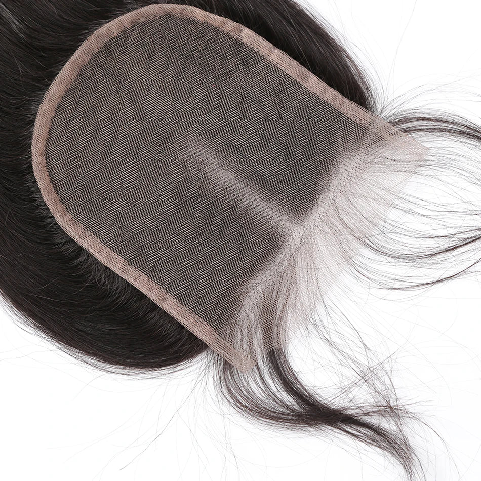 12A Malaysian Straight Bundles With Closure 3 Bundles With Closure Unprocessed Virgin Short Bob Tissage Bouclé Cheveux Humain