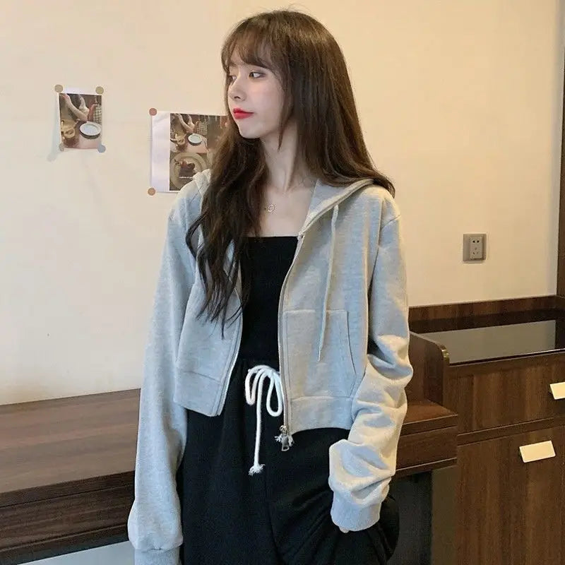 Hoodie femme uni – Coupe régulière et capuche