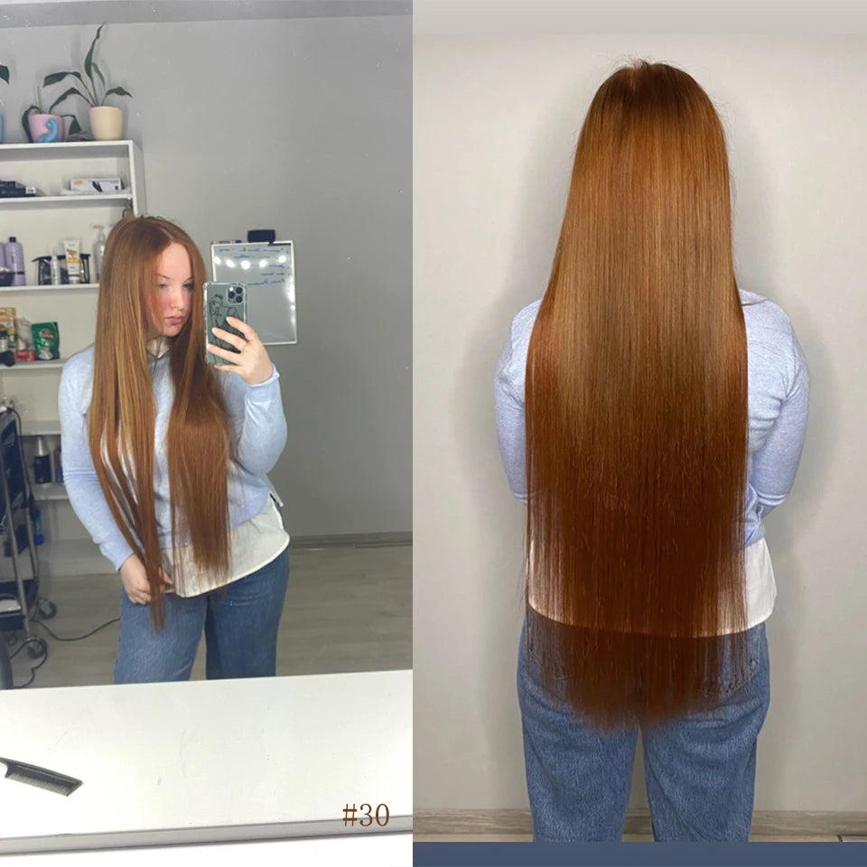 Bone Straight Hair Bundles Salon Natural Hair Extensions Fake Fibers Super Long Synthetic Yaki Straight Hair Weaving Full to End