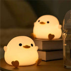 Veilleuse Canard Silicone Doudou – Lampe Ambiance Enfant Rechargeable