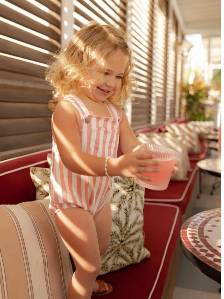 AP SS26 white denim collection children girls boys cotton jeans denim jumper skirts shirts family matching clothes - Astra Wear astrawear.ca