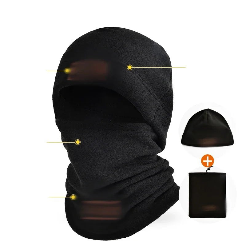 Autumn and Winter Fleece Hat Cold Swing Fleece Neck Cover Outdoor - Astra Wear astrawear.ca