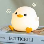 Veilleuse Canard Silicone Doudou – Lampe Ambiance Enfant Rechargeable