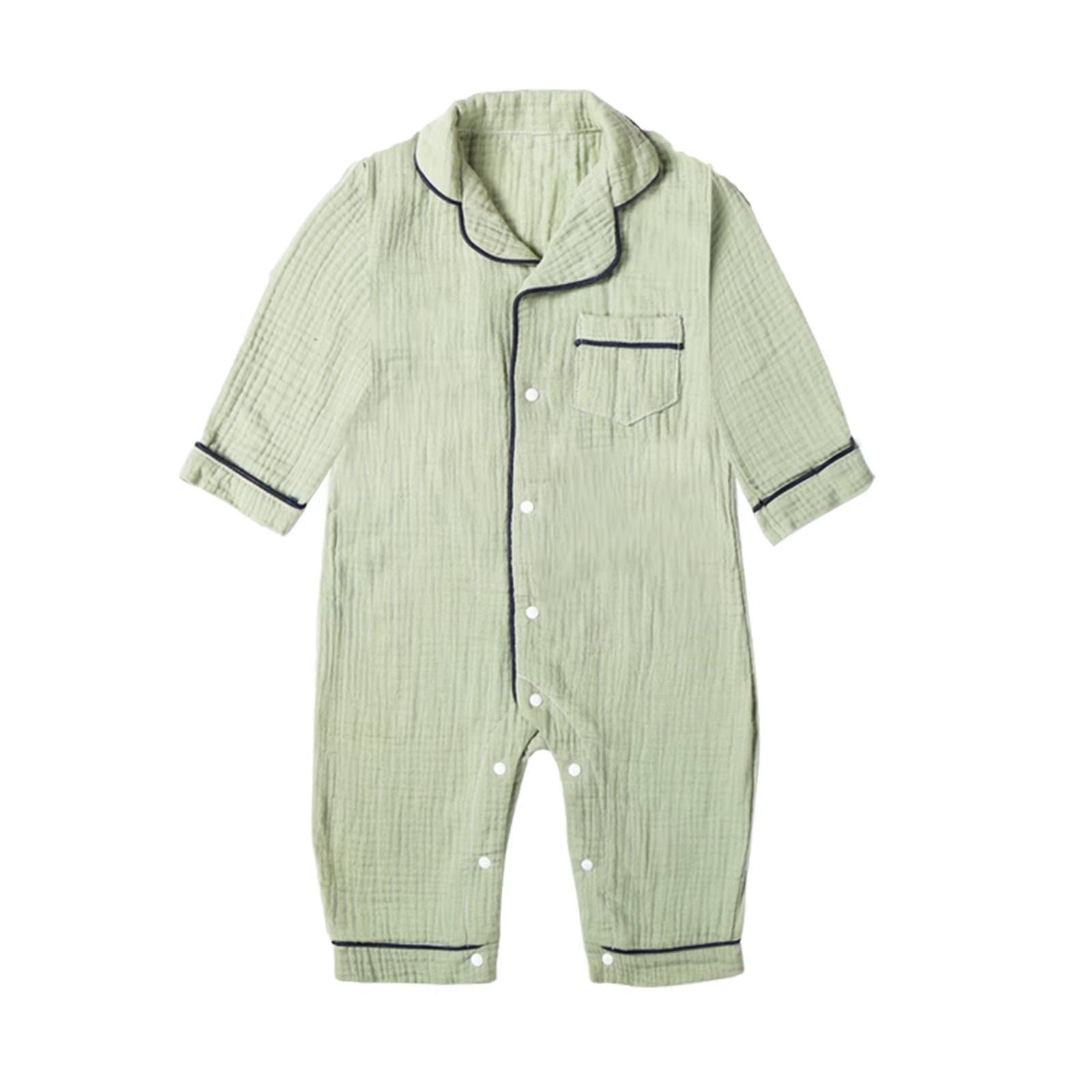 Rompers for Newborns Baby Muslin Sleepwear Girl Clothes Toddler Boy Pajamas Baby Onesie Jumpsuit Long-Sleeve Baby Clothing