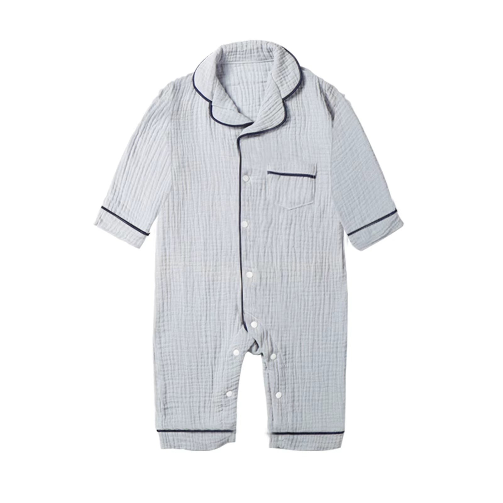 Rompers for Newborns Baby Muslin Sleepwear Girl Clothes Toddler Boy Pajamas Baby Onesie Jumpsuit Long-Sleeve Baby Clothing
