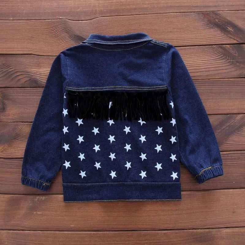 Baby Kids Denim Jacket Boys Coat Toddler Sport Clothes Suit Clothing - Astra Wear astrawear.ca