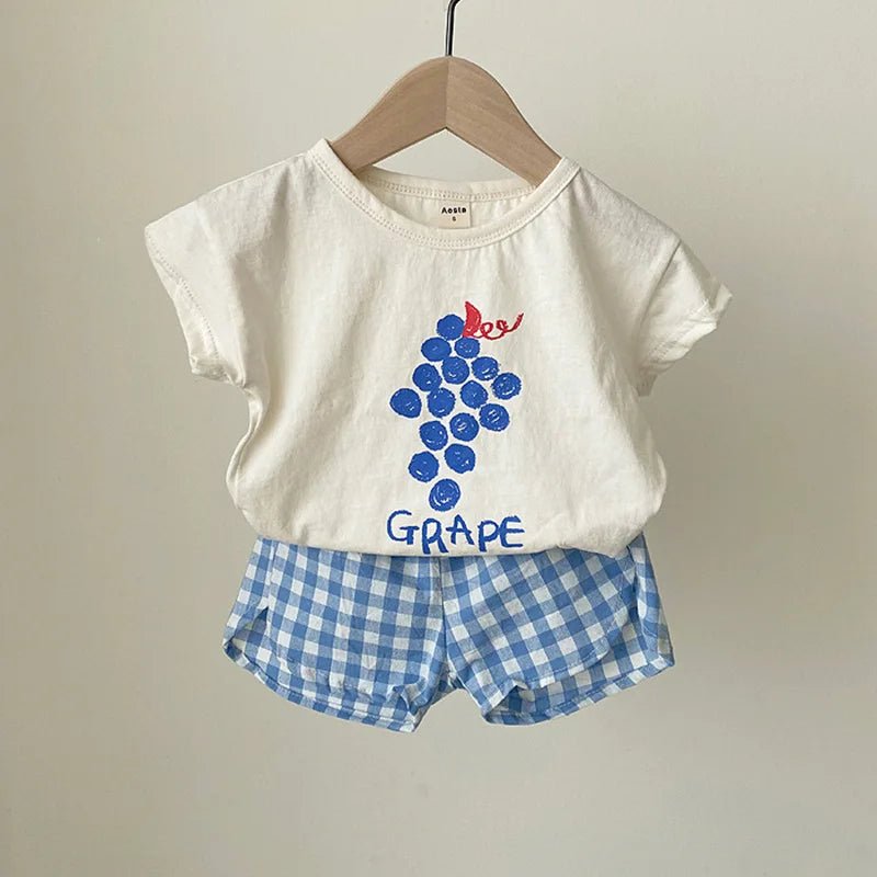 Baby Pajamas Sets Cotton Child Pajamas Toddler Summer Sleeveless Baby Nightwear Pyjamas Kids Cartoon Homewear Clothes - Astra Wear astrawear.ca