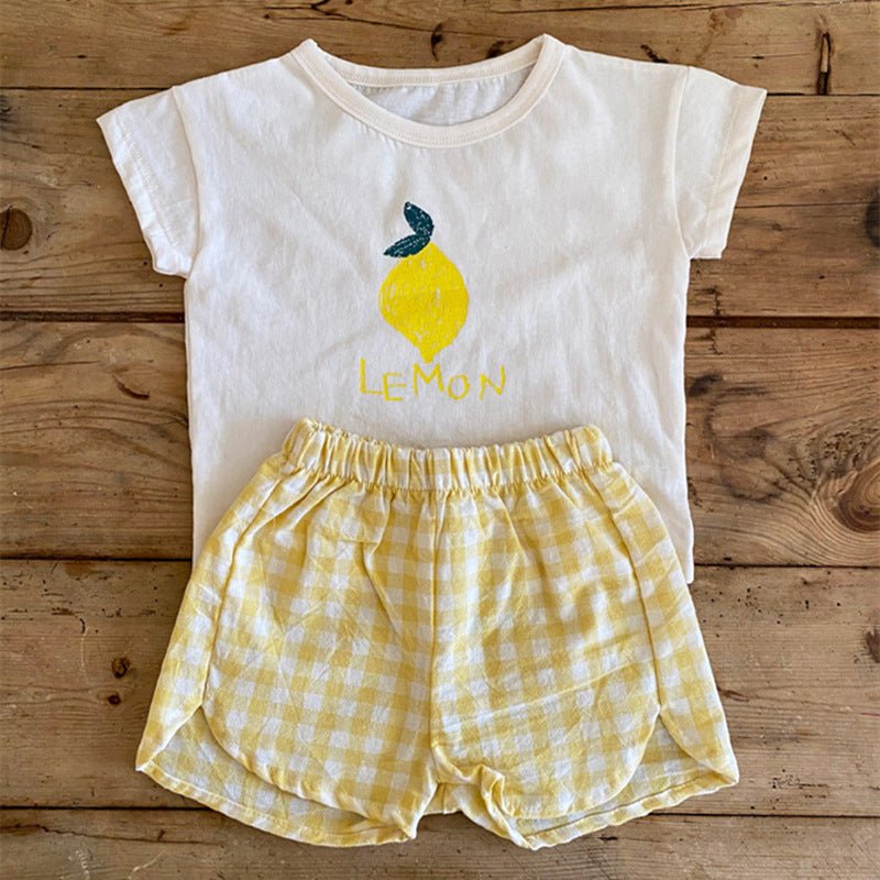 Baby Pajamas Sets Cotton Child Pajamas Toddler Summer Sleeveless Baby Nightwear Pyjamas Kids Cartoon Homewear Clothes - Astra Wear astrawear.ca