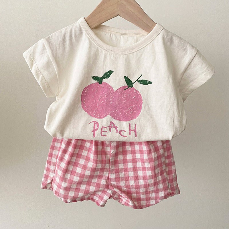 Baby Pajamas Sets Cotton Child Pajamas Toddler Summer Sleeveless Baby Nightwear Pyjamas Kids Cartoon Homewear Clothes - Astra Wear astrawear.ca