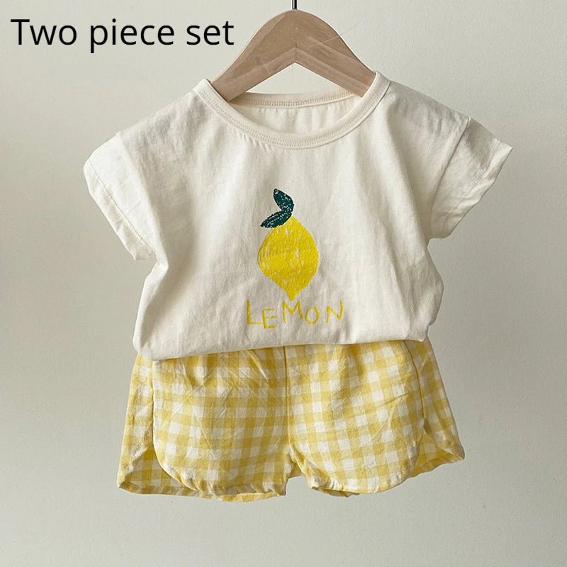 Baby Pajamas Sets Cotton Child Pajamas Toddler Summer Sleeveless Baby Nightwear Pyjamas Kids Cartoon Homewear Clothes - Astra Wear astrawear.ca
