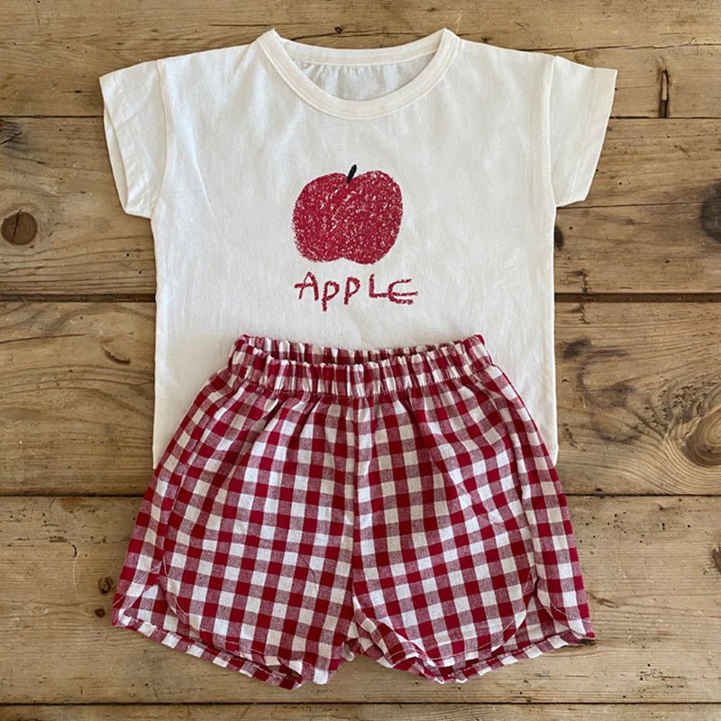 Baby Pajamas Sets Cotton Child Pajamas Toddler Summer Sleeveless Baby Nightwear Pyjamas Kids Cartoon Homewear Clothes - Astra Wear astrawear.ca