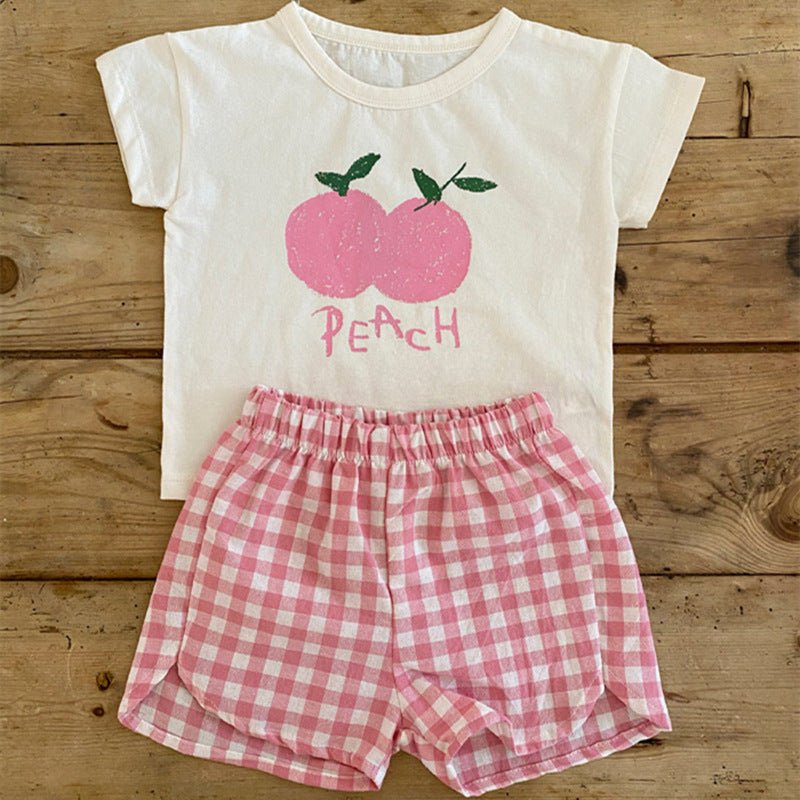 Baby Pajamas Sets Cotton Child Pajamas Toddler Summer Sleeveless Baby Nightwear Pyjamas Kids Cartoon Homewear Clothes - Astra Wear astrawear.ca