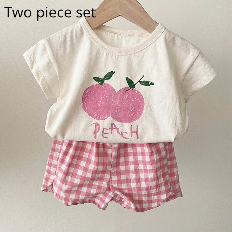 Baby Pajamas Sets Cotton Child Pajamas Toddler Summer Sleeveless Baby Nightwear Pyjamas Kids Cartoon Homewear Clothes - Astra Wear astrawear.ca