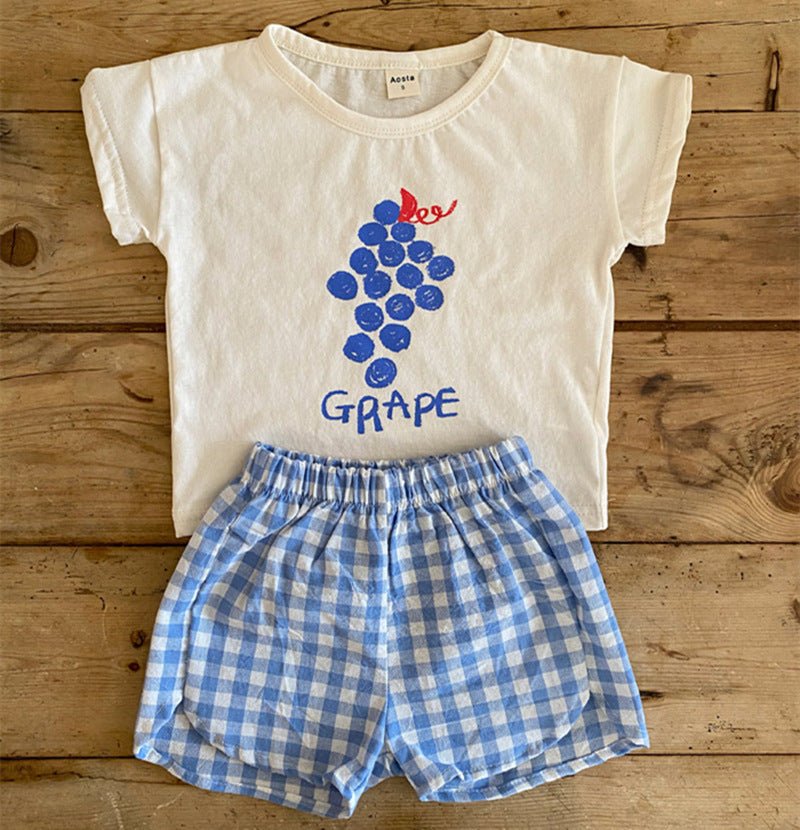 Baby Pajamas Sets Cotton Child Pajamas Toddler Summer Sleeveless Baby Nightwear Pyjamas Kids Cartoon Homewear Clothes - Astra Wear astrawear.ca