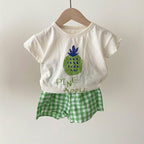 Baby Pajamas Sets Cotton Child Pajamas Toddler Summer Sleeveless Baby Nightwear Pyjamas Kids Cartoon Homewear Clothes - Astra Wear astrawear.ca