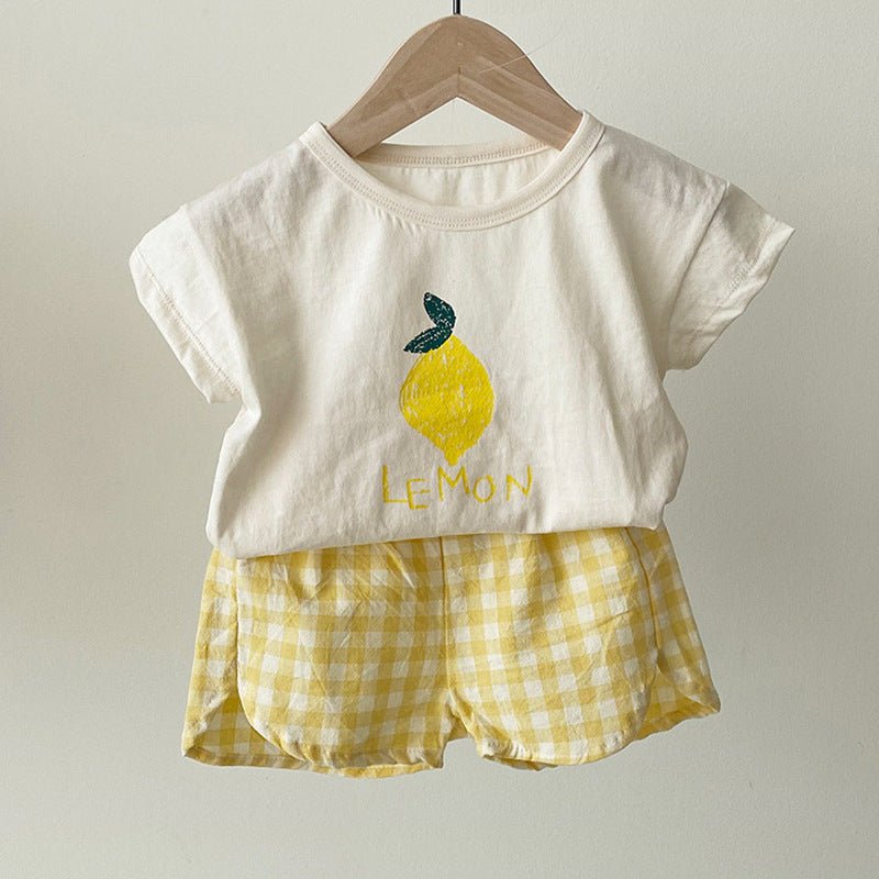 Baby Pajamas Sets Cotton Child Pajamas Toddler Summer Sleeveless Baby Nightwear Pyjamas Kids Cartoon Homewear Clothes - Astra Wear astrawear.ca