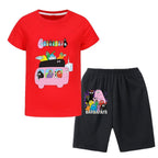 Barbapapa T-shirt for A Boy Two-piece Set for Children From 6 To 12 Years Old Summer Sale Toddler Girl Clothes Junior Girl Cloth - Astra Wear astrawear.ca