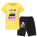Barbapapa T-shirt for A Boy Two-piece Set for Children From 6 To 12 Years Old Summer Sale Toddler Girl Clothes Junior Girl Cloth - Astra Wear astrawear.ca