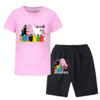 Barbapapa T-shirt for A Boy Two-piece Set for Children From 6 To 12 Years Old Summer Sale Toddler Girl Clothes Junior Girl Cloth - Astra Wear astrawear.ca