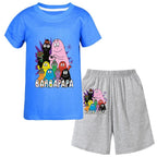 Barbapapa T-shirt for A Boy Two-piece Set for Children From 6 To 12 Years Old Summer Sale Toddler Girl Clothes Junior Girl Cloth - Astra Wear astrawear.ca