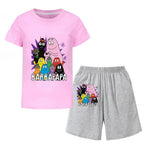 Barbapapa T-shirt for A Boy Two-piece Set for Children From 6 To 12 Years Old Summer Sale Toddler Girl Clothes Junior Girl Cloth - Astra Wear astrawear.ca