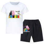 Barbapapa T-shirt for A Boy Two-piece Set for Children From 6 To 12 Years Old Summer Sale Toddler Girl Clothes Junior Girl Cloth - Astra Wear astrawear.ca