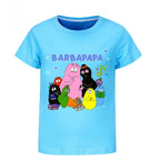 Barbapapa T-shirt for A Boy Two-piece Set for Children From 6 To 12 Years Old Summer Sale Toddler Girl Clothes Junior Girl Cloth - Astra Wear astrawear.ca