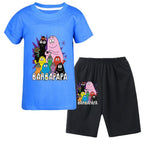 Barbapapa T-shirt for A Boy Two-piece Set for Children From 6 To 12 Years Old Summer Sale Toddler Girl Clothes Junior Girl Cloth - Astra Wear astrawear.ca