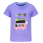 Barbapapa T-shirt for A Boy Two-piece Set for Children From 6 To 12 Years Old Summer Sale Toddler Girl Clothes Junior Girl Cloth - Astra Wear astrawear.ca