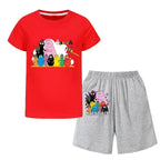 Barbapapa T-shirt for A Boy Two-piece Set for Children From 6 To 12 Years Old Summer Sale Toddler Girl Clothes Junior Girl Cloth - Astra Wear astrawear.ca