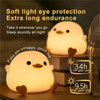 Veilleuse Canard Silicone Doudou – Lampe Ambiance Enfant Rechargeable