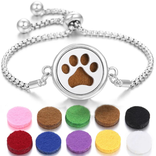 Bracelet Diffuseur Parfum Acier Inoxydable – Aromatherapie Huiles Essentielles