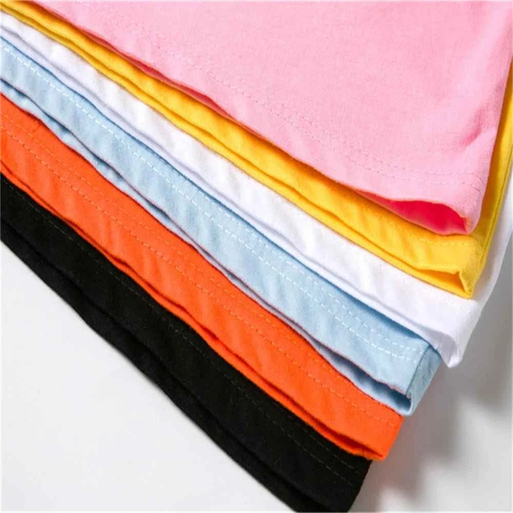 Child T-shirt Summer Short Sleeve Print Children Age 3-12 Girls Boy Set White Black Tshirt+Shorts 2pcs Leisure Fashion Kids Set