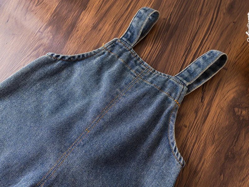 Children Clothing Baby Boys Girls Cartoon Duck T Shirt Denim Overalls 2Pcs/sets Kids Infant Casual Clothes Toddler Fashion Wear - Astra Wear astrawear.ca