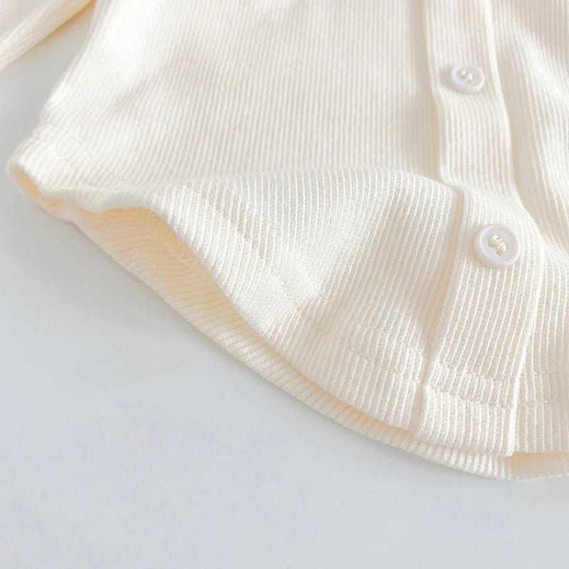 Children T-Shirts Slim Top Solid Color Fashion Breasted T-shirt Long Sleeve Girls Play Undershirt Kids Clothes for Girls - Astra Wear astrawear.ca
