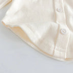 Children T-Shirts Slim Top Solid Color Fashion Breasted T-shirt Long Sleeve Girls Play Undershirt Kids Clothes for Girls - Astra Wear astrawear.ca