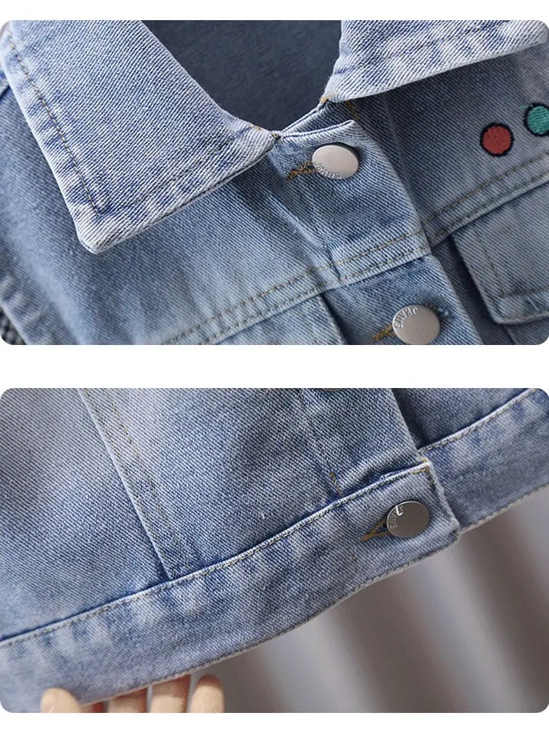 Children Vintage Denim Vest for Baby Boy Casual Sleeveless Denim Jacket Outfit Kids Fashion Waistcoat Tops 2 3 4 5 6 7 8 9 10 11 - Astra Wear astrawear.ca