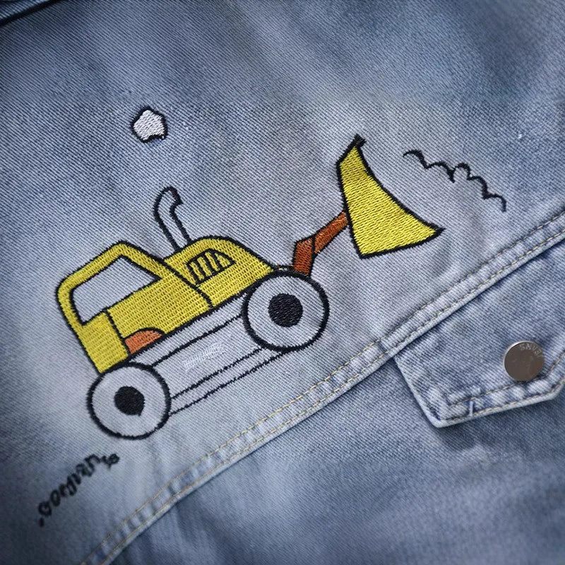 Children Vintage Denim Vest for Baby Boy Casual Sleeveless Denim Jacket Outfit Kids Fashion Waistcoat Tops 2 3 4 5 6 7 8 9 10 11 - Astra Wear astrawear.ca