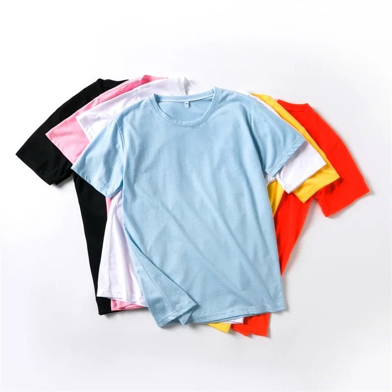 Children White T-Shirt Two-Piece Set Short-Sleeved+Shorts Summer Boy Girl Toddler 3-12 Years Casual Fashion Cool Brand Set - Astra Wear astrawear.ca