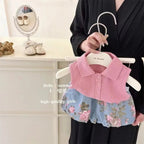 Children's Clothing Sets Sleeveless Top + Denim Bud Shorts 2pcs Sets Toddler Girl Clothes Baby Outfit Set Kids Boutique Clothes - Astra Wear astrawear.ca