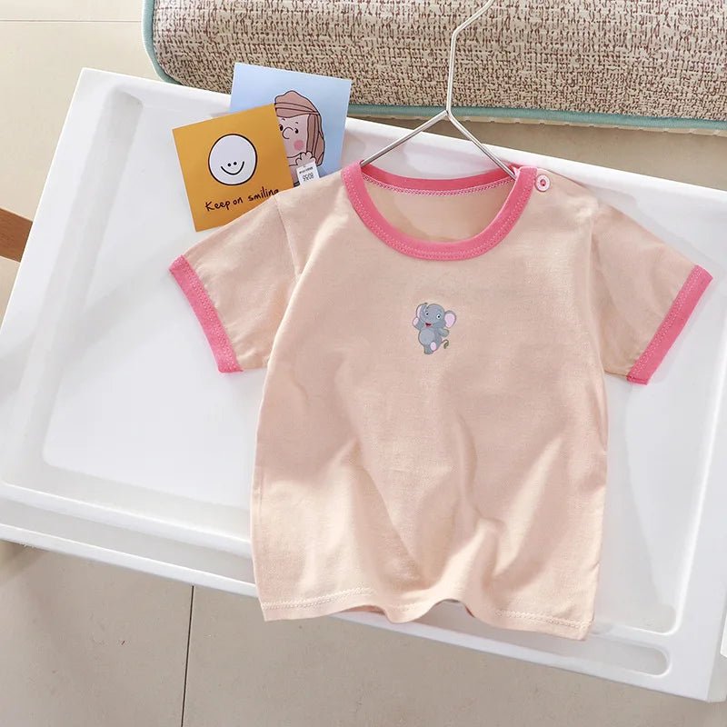 Children's Clothing T-shirt For Boys Girls Summer Cotton Fruit Print Short Sleeve Toddlers Tops Tees Soft Kids Clothes - Astra Wear astrawear.ca