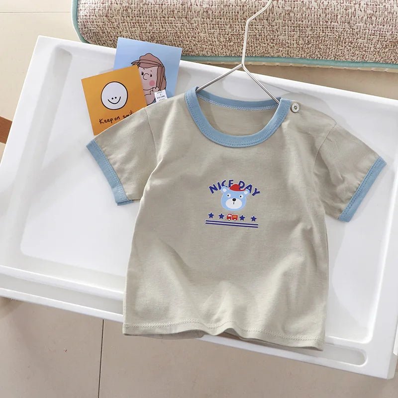 Children's Clothing T-shirt For Boys Girls Summer Cotton Fruit Print Short Sleeve Toddlers Tops Tees Soft Kids Clothes - Astra Wear astrawear.ca